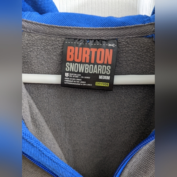 Burton snowboards hoodie - Picture 2 of 4